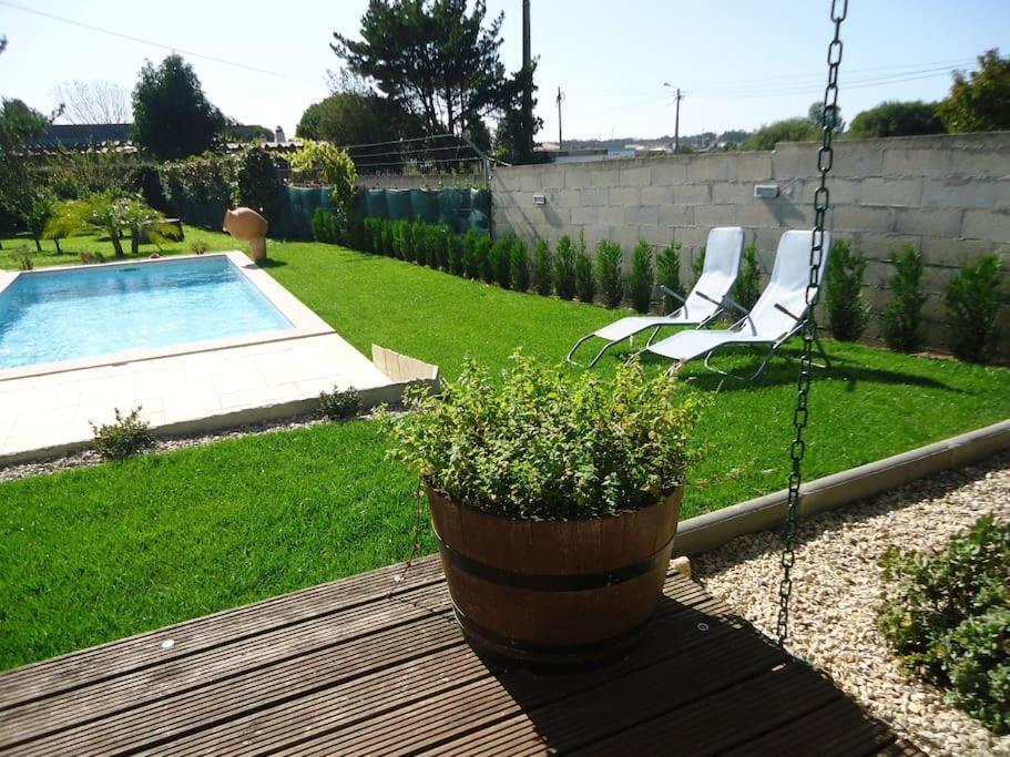 House With Pool Casa Da Faia - Aveiro Villa Avanca Exterior photo